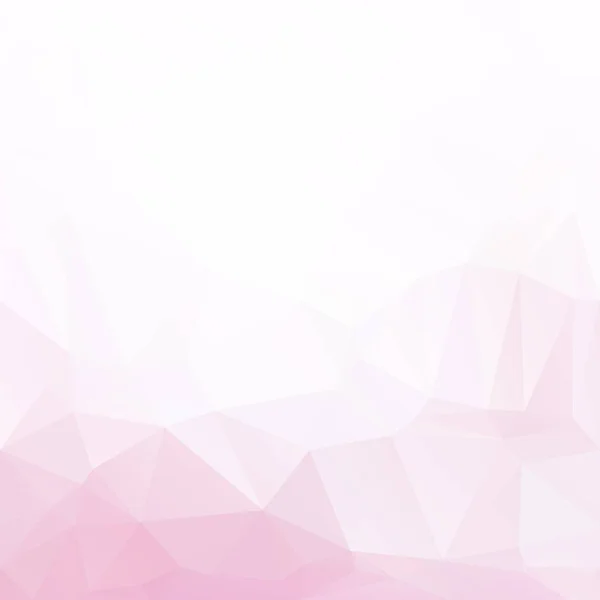 Fundo Mosaico Poligonal Rosa Modelos Design Criativo — Vetor de Stock