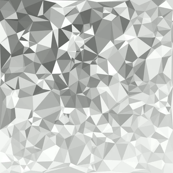 Gris Fond Polygonal Blanc Modèles Conception Créative — Image vectorielle