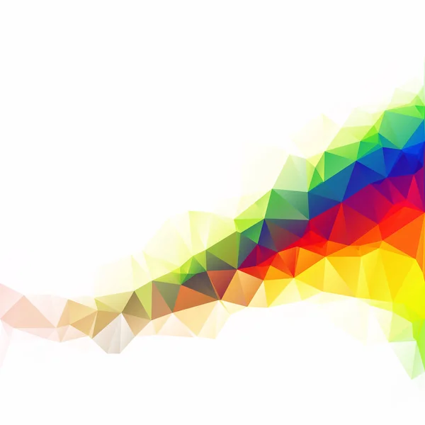 Colorful Polygonal Mosaic Background Creative Design Templates — Stock Vector