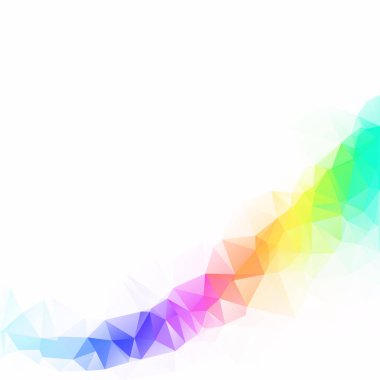 Renkli poligonal mozaik arka plan yaratıcı tasarım şablonları