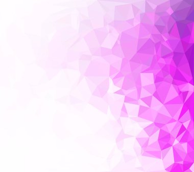 Mor Çokgen Mozaik Arkaplan, Yaratıcı Tasarım Şablonları