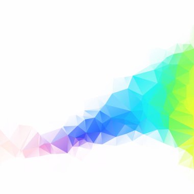 Renkli poligonal mozaik arka plan yaratıcı tasarım şablonları