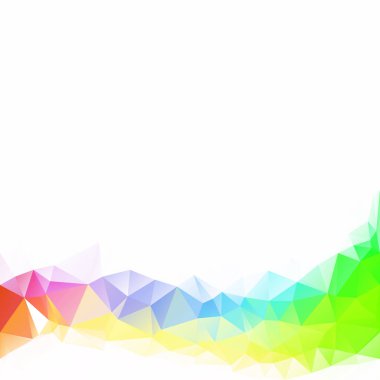 Renkli poligonal mozaik arka plan yaratıcı tasarım şablonları