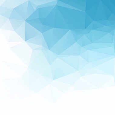 mavi çokgen mozaik arkaplan, yaratıcı tasarım şablonları