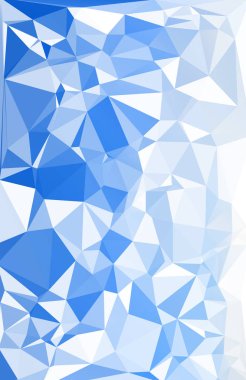 mavi çokgen mozaik arkaplan, yaratıcı tasarım şablonları