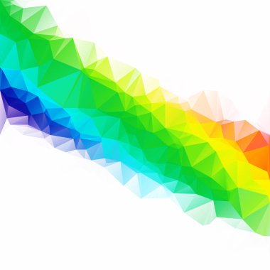 Renkli poligonal mozaik arka plan yaratıcı tasarım şablonları