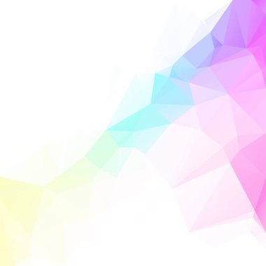 Renkli poligonal mozaik arka plan yaratıcı tasarım şablonları