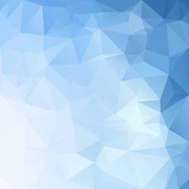 mavi çokgen mozaik arkaplan, yaratıcı tasarım şablonları