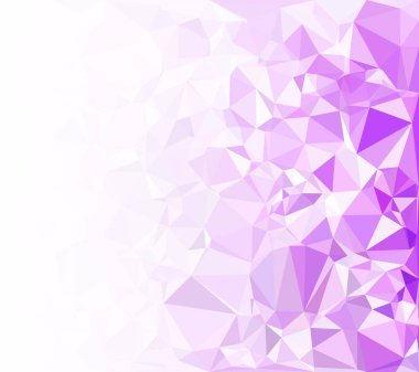 Mor Çokgen Mozaik Arkaplan, Yaratıcı Tasarım Şablonları