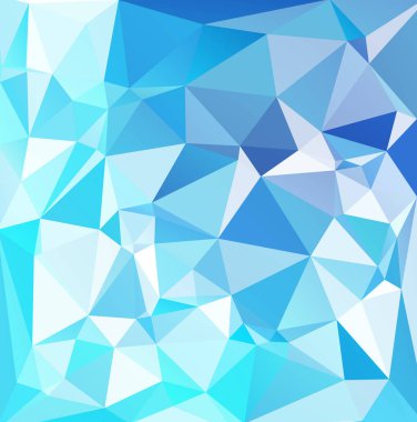 mavi çokgen mozaik arkaplan, yaratıcı tasarım şablonları