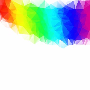 Renkli poligonal mozaik arka plan yaratıcı tasarım şablonları