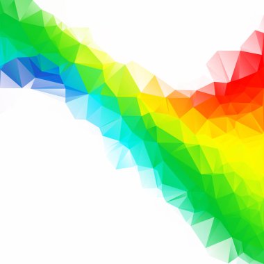 Renkli poligonal mozaik arka plan yaratıcı tasarım şablonları