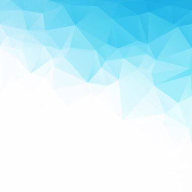 mavi çokgen mozaik arkaplan, yaratıcı tasarım şablonları