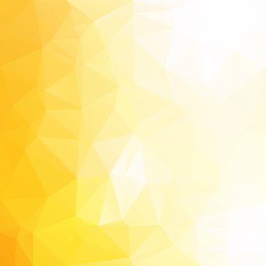 Turuncu poligonal mozaik arka plan yaratıcı tasarım şablonları