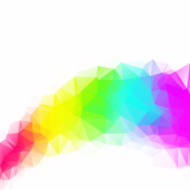 Renkli poligonal mozaik arka plan yaratıcı tasarım şablonları