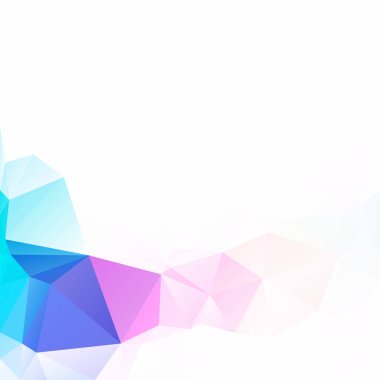 Renkli poligonal mozaik arka plan yaratıcı tasarım şablonları