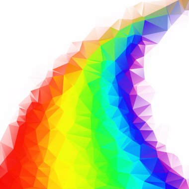 Renkli poligonal mozaik arka plan yaratıcı tasarım şablonları