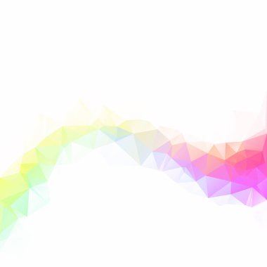 Renkli poligonal mozaik arka plan yaratıcı tasarım şablonları