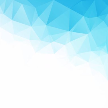 mavi çokgen mozaik arkaplan, yaratıcı tasarım şablonları