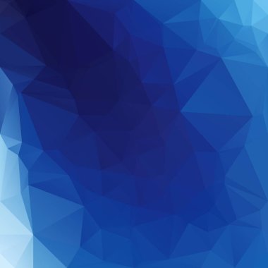 mavi çokgen mozaik arkaplan, yaratıcı tasarım şablonları