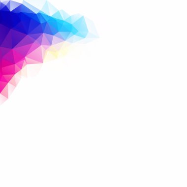 Renkli poligonal mozaik arka plan yaratıcı tasarım şablonları