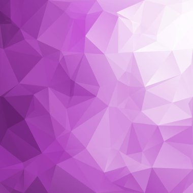 Mor Çokgen Mozaik Arkaplan, Yaratıcı Tasarım Şablonları