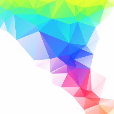 Renkli poligonal mozaik arka plan yaratıcı tasarım şablonları