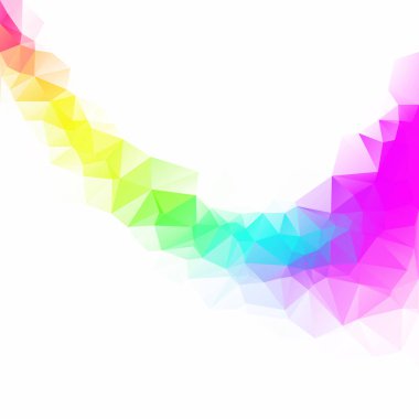 Renkli poligonal mozaik arka plan yaratıcı tasarım şablonları