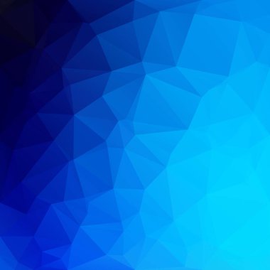 mavi çokgen mozaik arkaplan, yaratıcı tasarım şablonları