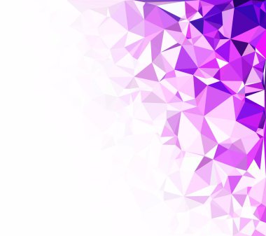 Mor Çokgen Mozaik Arkaplan, Yaratıcı Tasarım Şablonları