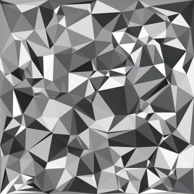 Siyah poligonal mozaik arka plan, yaratıcı tasarım şablonları