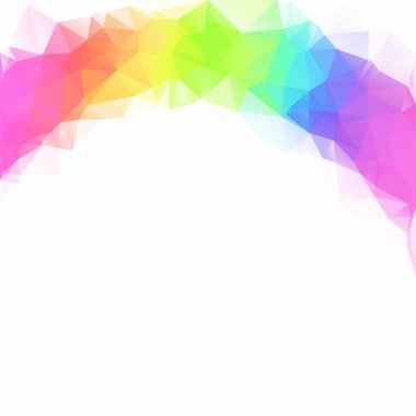 Renkli poligonal mozaik arka plan yaratıcı tasarım şablonları