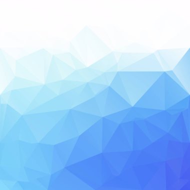 mavi çokgen mozaik arkaplan, yaratıcı tasarım şablonları