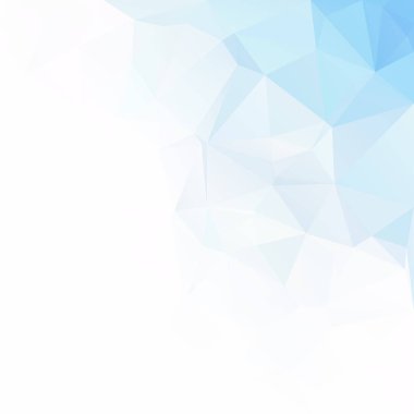 mavi çokgen mozaik arkaplan, yaratıcı tasarım şablonları