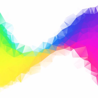 Renkli poligonal mozaik arka plan yaratıcı tasarım şablonları