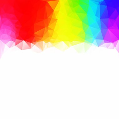 Renkli poligonal mozaik arka plan yaratıcı tasarım şablonları