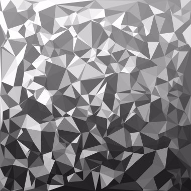 Siyah poligonal mozaik arka plan, yaratıcı tasarım şablonları