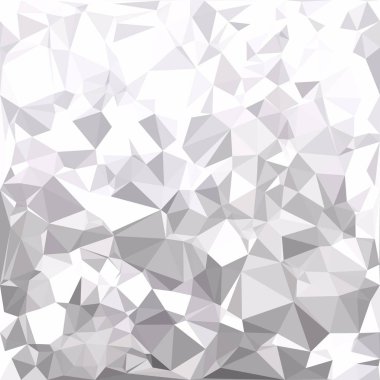 Gri Beyaz Çokgen Arkaplan, Yaratıcı Tasarım Şablonları