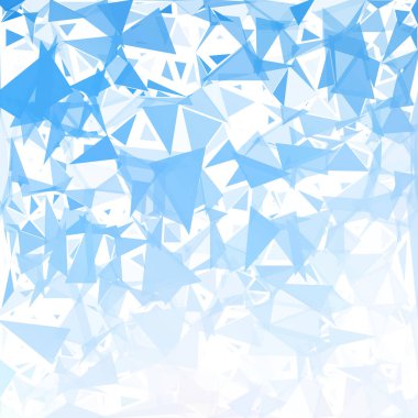 Mavi mola mozaik arka plan, yaratıcı tasarım şablonları