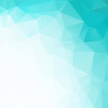 mavi çokgen mozaik arkaplan, yaratıcı tasarım şablonları