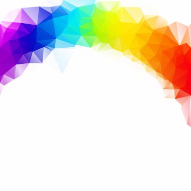 Renkli poligonal mozaik arka plan yaratıcı tasarım şablonları