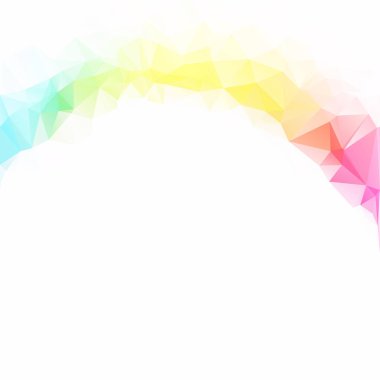 Renkli poligonal mozaik arka plan yaratıcı tasarım şablonları