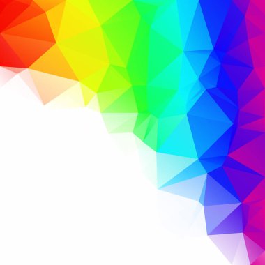 Renkli poligonal mozaik arka plan yaratıcı tasarım şablonları