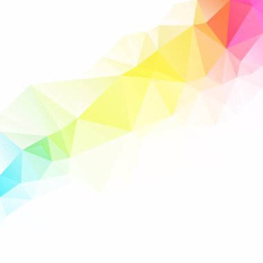 Renkli poligonal mozaik arka plan yaratıcı tasarım şablonları