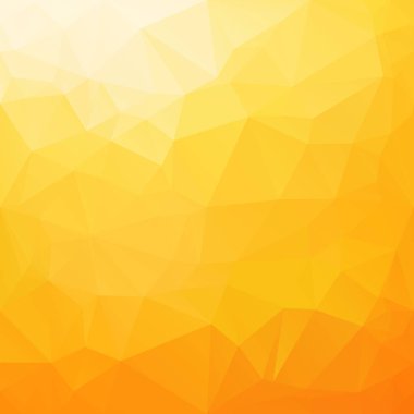 Turuncu poligonal mozaik arka plan yaratıcı tasarım şablonları
