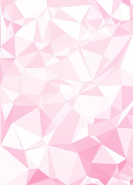 Pembe Çokgen Mozaik Arkaplan, Yaratıcı Tasarım Şablonları