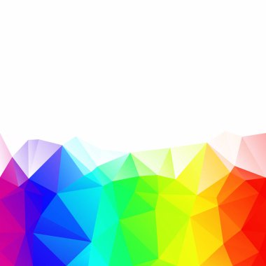 Renkli poligonal mozaik arka plan yaratıcı tasarım şablonları
