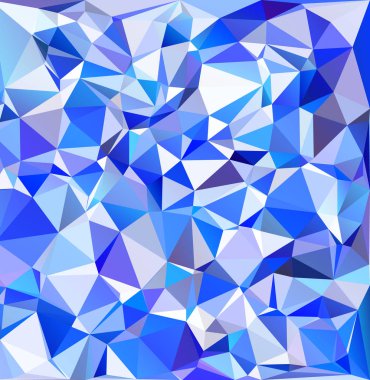 mavi çokgen mozaik arkaplan, yaratıcı tasarım şablonları