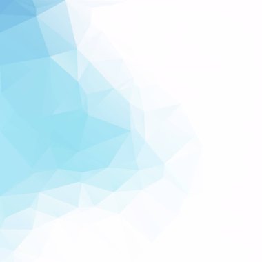 mavi çokgen mozaik arkaplan, yaratıcı tasarım şablonları