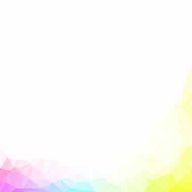 Renkli poligonal mozaik arka plan yaratıcı tasarım şablonları